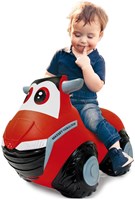 Jamara Massey Ferguson bouncy tractor with pump - red toy