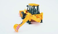Bruder JCB excavator construction vehicle yellow plastic 1:16-2