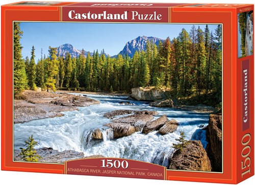 Castorland puzzle Athabasca River Jasper National Park Canada - 1500 pieces-2