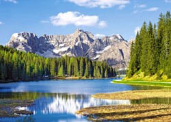 Castorland puzzle landscape Misurina Lake Italy - 3000 pieces