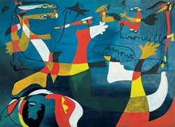 Eurographics Swallow, love - Joan Miro (1000)