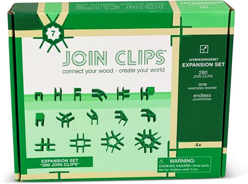 JOIN CLIPS Expansion kit 280 JOIN CLIPS (connectors to build with KAPLA)