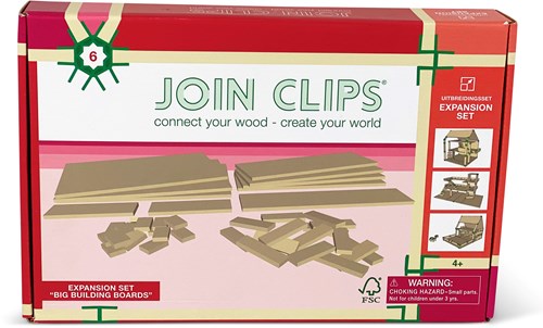 JOIN CLIPS Extension set Big Building Boards