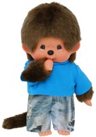 Monchhichi plush boy street fashion soft doll 20cm-3
