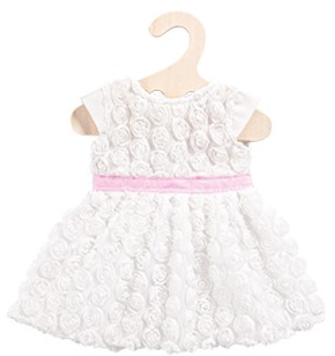 Heless doll dress flowers white pink 35-45cm doll clothing