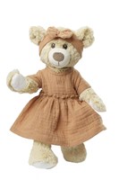 Heless doll dress with headband - organic cotton caramel 35-45cm-2