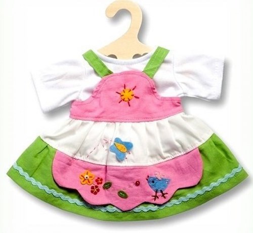 Heless doll dress with t-shirt Sunny 35-45cm pink baby doll clothing