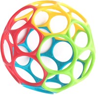 Oball classic toy ball multi color - 10 cm flexible and lightweight