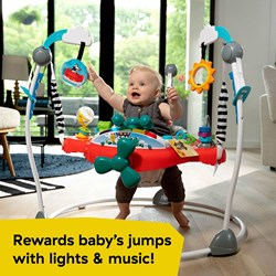 Baby Einstein airplane activity toy 2in1 jumper