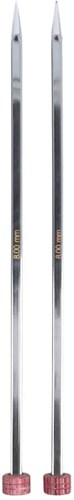 KnitPro Nova Cubics Knitting Needles 25cm 8.00mm - 3pcs