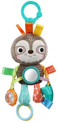 Bright Starts activity toy sloth - colorful sensory baby toy