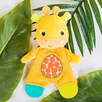 Bright Starts cuddle teether toy giraffe - baby toy multicolor-3