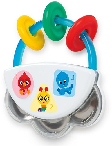 Baby Einstein musical toy tambourine and rattle for babies - colorful and BPA-free-2