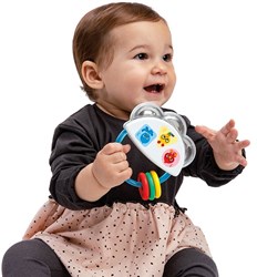 Baby Einstein musical toy tambourine and rattle for babies - colorful and BPA-free
