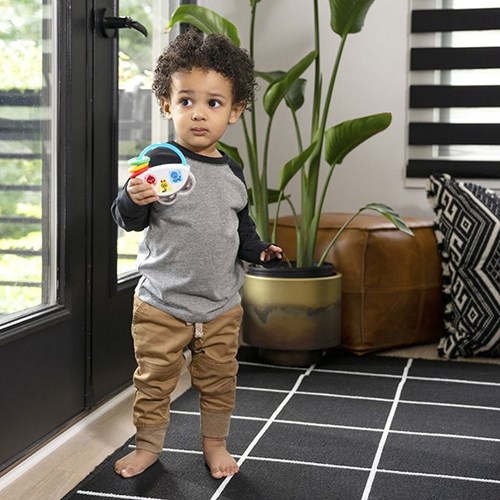 Baby Einstein musical toy tambourine and rattle for babies - colorful and BPA-free-3