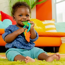 Bright Starts teething ring Tropical Chews - silicone baby teether multicolor