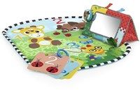 Baby Einstein play mat baby - Discovery Garden Tummy Time Mat & Mirror-2