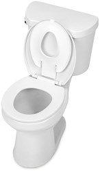 Ingenuity toilet reducer Flip & Sit Potty white - potty training aid