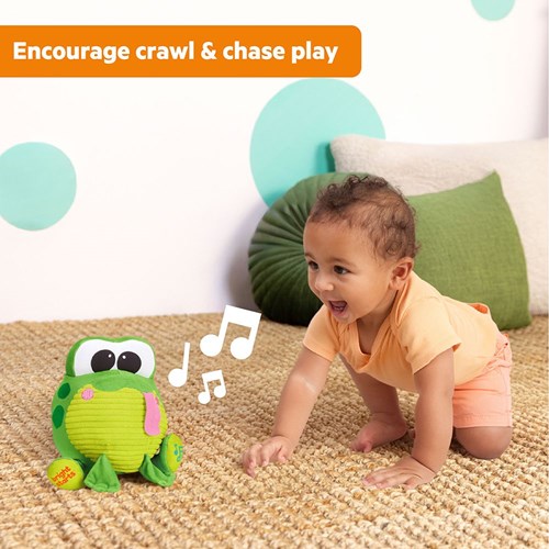 Bright Starts Bop Around Crawl & Chase Pal Frog-3