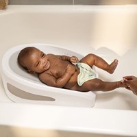 Ingenuity baby bath seat grey - comfortable bath support non-slip
