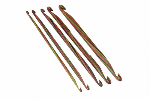 KnitPro Symphony Double Crochet Hooks Wood 9.00-10.00mm - 3pcs