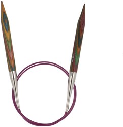 KnitPro circular knitting needles Symfonie 80cm 10.00mm set of 3 wood