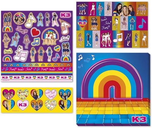 K3 sticker set 830233
