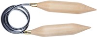 KnitPro circular needles Jumbo Birch 120cm 20.00mm for large projects