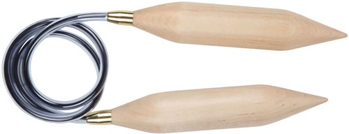 KnitPro circular needles Jumbo Birch 120cm 20.00mm for large projects