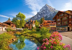 Castorland puzzle Kandersteg Switzerland - 500 pieces landscape