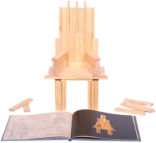 Kapla building book advanced constructions blue 9+ creative toy-2