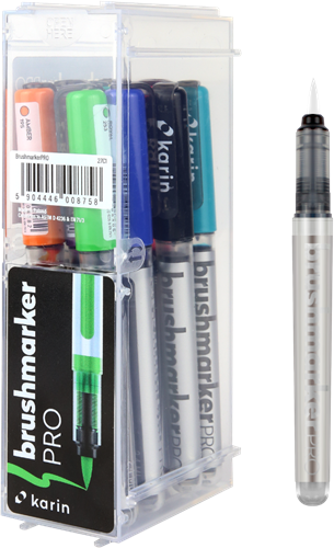 Karin Karin Brushmarker Pro Set Basis Blender 12 stuks