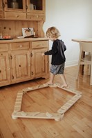 Kinderfeets Pikler Balance plank & stepping stones-3