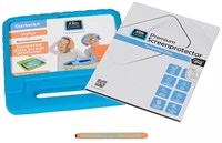 KidsCover iPad 10.9 kids case black set - kidsproof case with stylus & glass screen protector