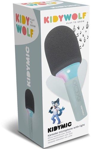Kidywolf KIDYMIC is een alles-in-één microfoon die je karaoke-avonden onvergetelijk maakt. Met functies zoals stemvervorming, geluidseffecten en telefoonconnectie biedt hij een uitzonderlijke muzikale-2