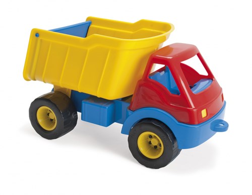Dantoy dump truck plastic wheels durable toy construction site
