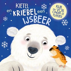 Lantaarn flap book Tickle and stroke a polar bear interactive book