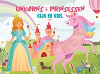 Lantaarn touch and feel unicorns and princesses board book for toddlers