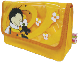 Nici kids toiletry bag bee - colourful toiletry bag for children