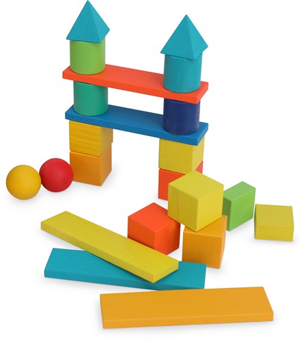 Kinderfeets mixed blocks - rainbow-2
