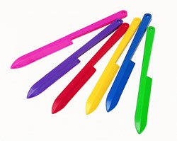 Weible Knet clay knife set - 20 pieces - 6 colors - educational toy