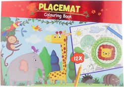 Placemat Kleurboek - Jungle
