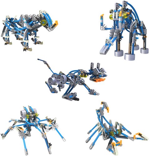 K'nex construction set Cyborg Creatures - 15 models - 196 pieces - STEM toy-3