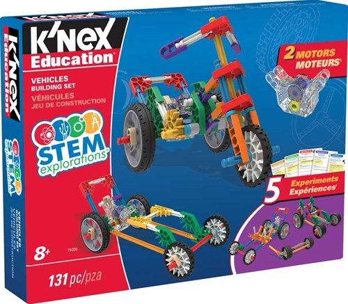 K'nex STEM vehicle building set - educational construction toy 79320