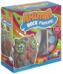 Creative Craft Group craft set owl rock painting paint kit 8-piece