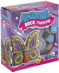 Creative Craft Group stone painting butterfly paint set 8-piece craft kit