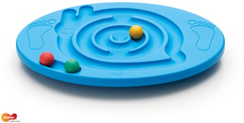 Eduplay balance board blue - motor skills toy with maze and balls