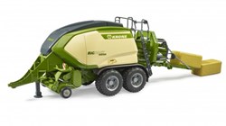 Bruder toy baler Krone Big Pack with 2 hay bales - farm play