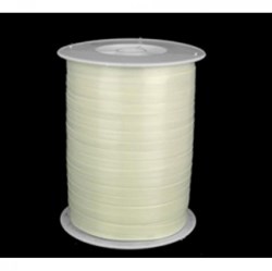 Globos curling ribbon gift wrap 5 mm 500 meters ivory decoration