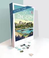 La Loutre puzzle Amour Gloire et ANGERS - 1000 pieces jigsaw game-2